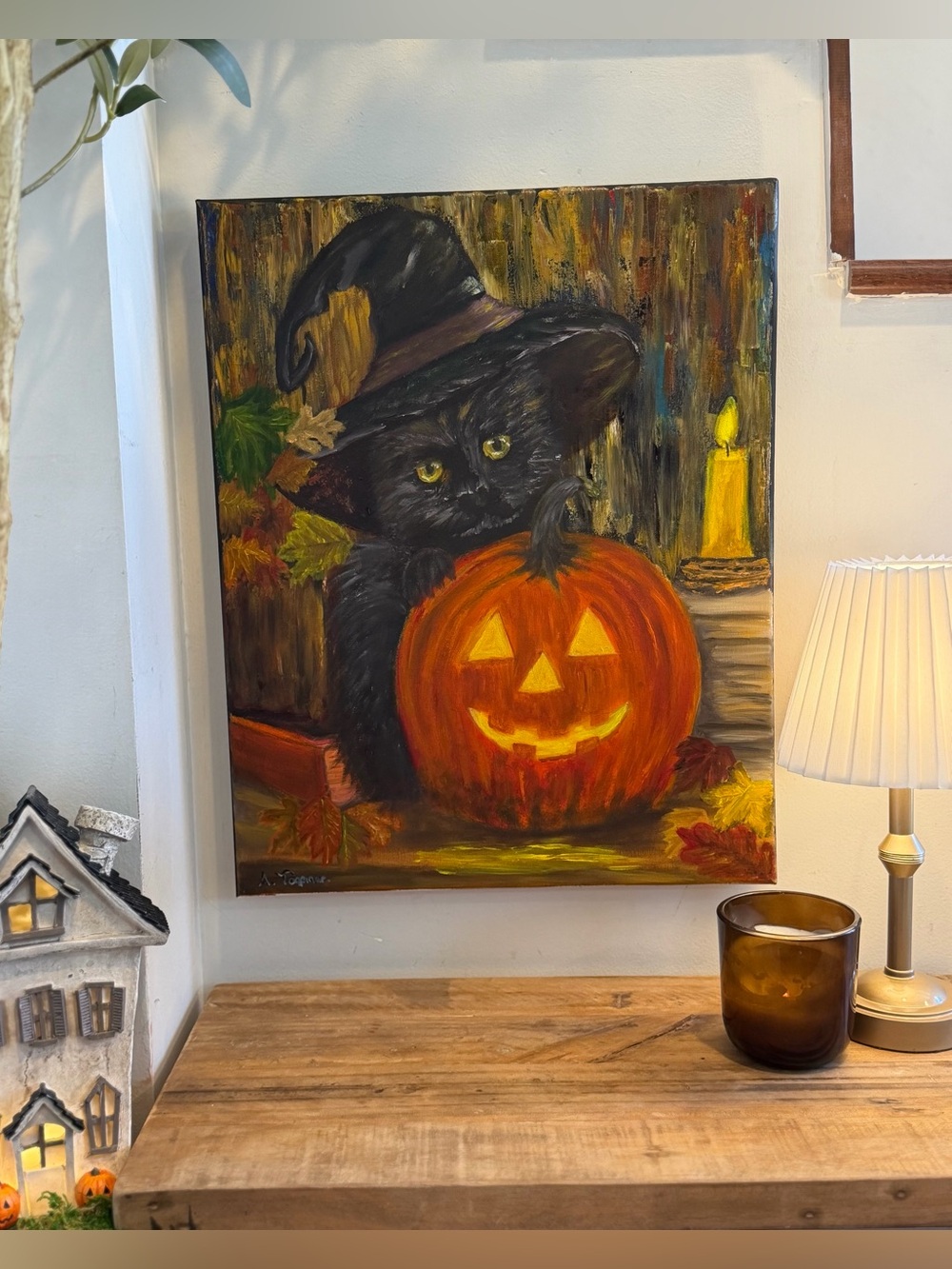 Original Halloween Painting
